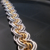 Ghenghiz Cohen Chainmaille Bracelet features concentric, interlocking pattern Ghenghiz Cohen Chainmaille Bracelet features concentric, interlocking pattern