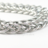 Classic and Bold Half Persian Chainmaille Bracelet in Bright Aluminum Classic and Bold Half Persian Chainmaille Bracelet in Bright Aluminum