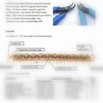GHENGHIZ COHEN CHAINMAILLE BRACELET TUTORIAL