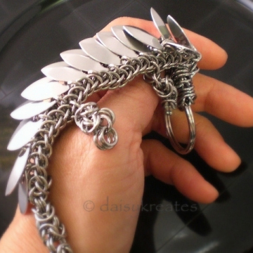 Candy B.'s pet dragon key fob